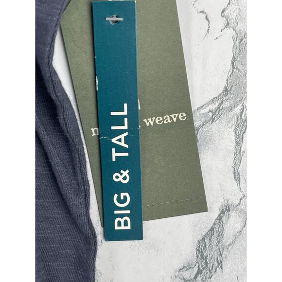 Mutual Weave Mens Big & Tall 3XL T-Shirt Ombre Blue - Picture 9 of 11